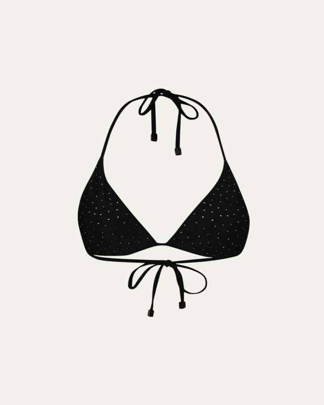 Shine Bright Like a Diamond Annabelle Triangle Bikini Top